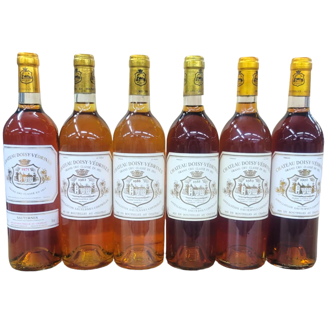 Sauternes Chateau Doisy Vedrines (1975, 1983, 1986, 1988, 1989