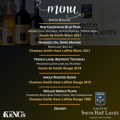 【25 May】Chateau Smith Haut Lafitte Dinner @ Table by Sandy Keung