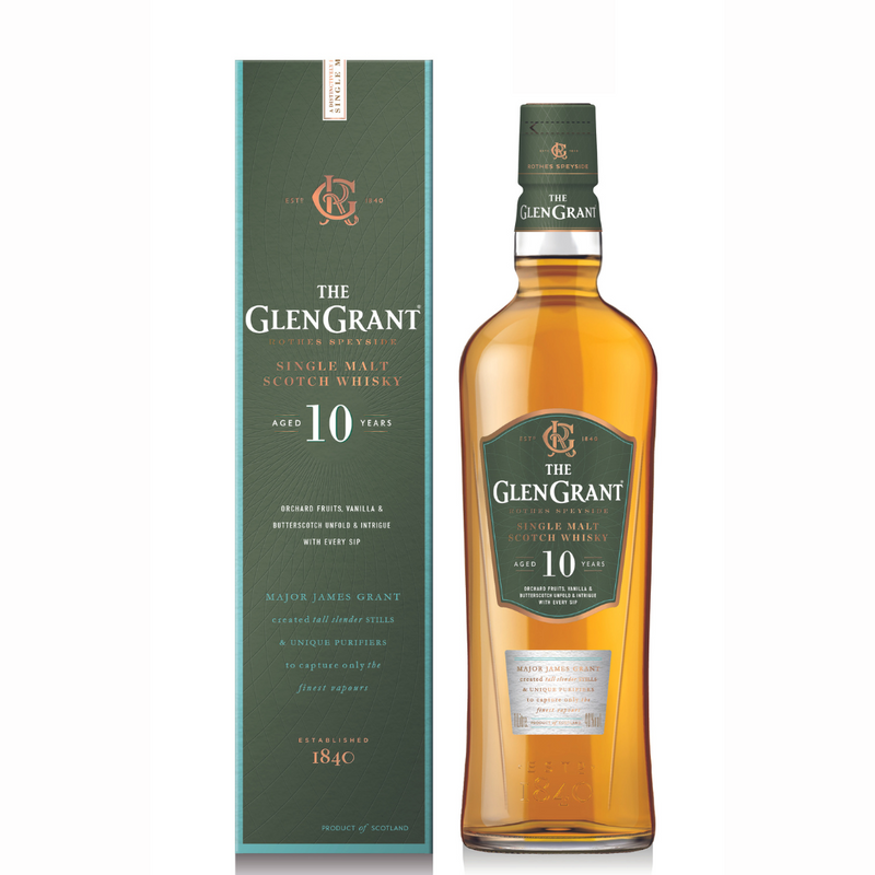 Glen Grant 10Yo Gift Pack Single Malt Whisky
