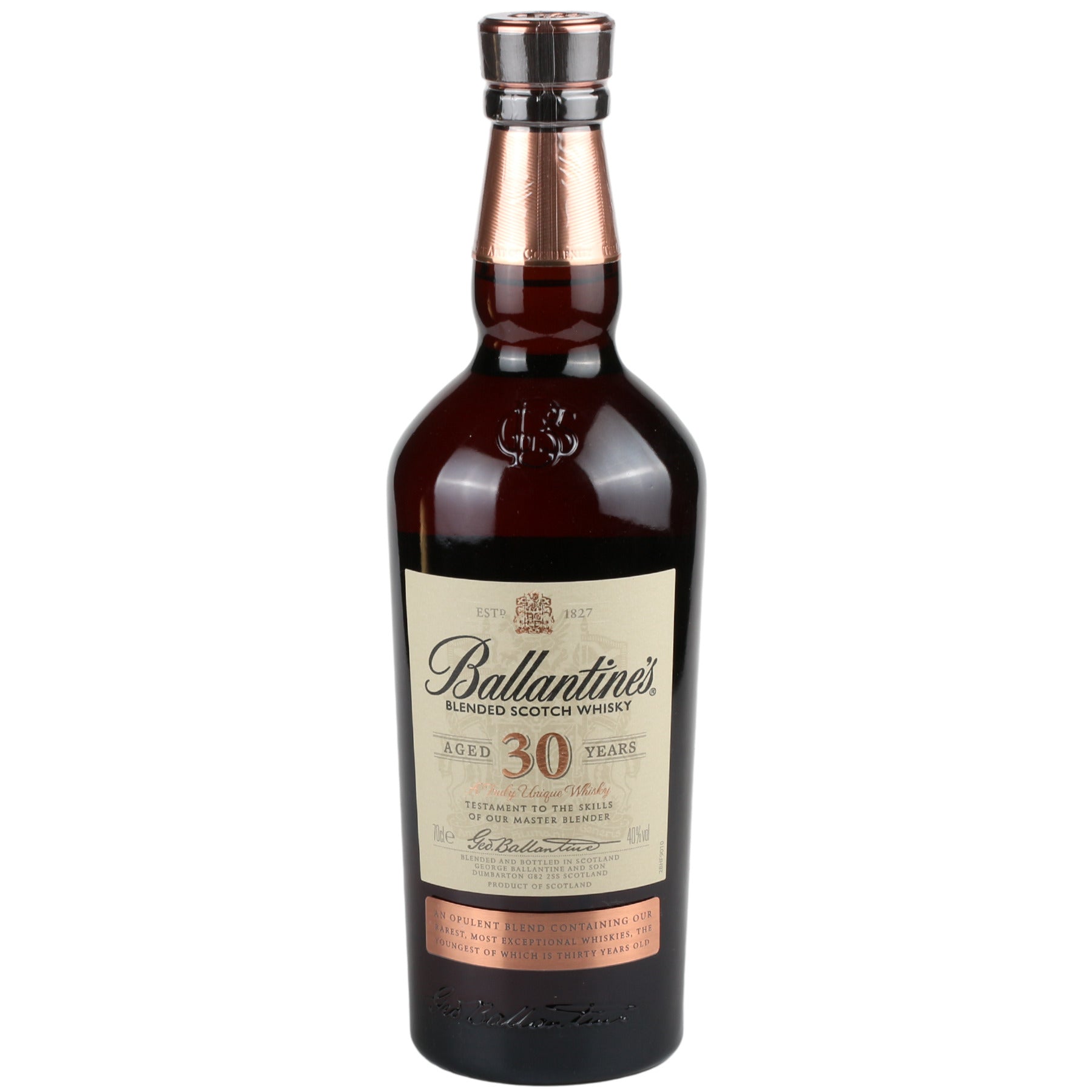 Ballantine's 30 Year Old Blended Scotch Whisky – King's Wine Cellar