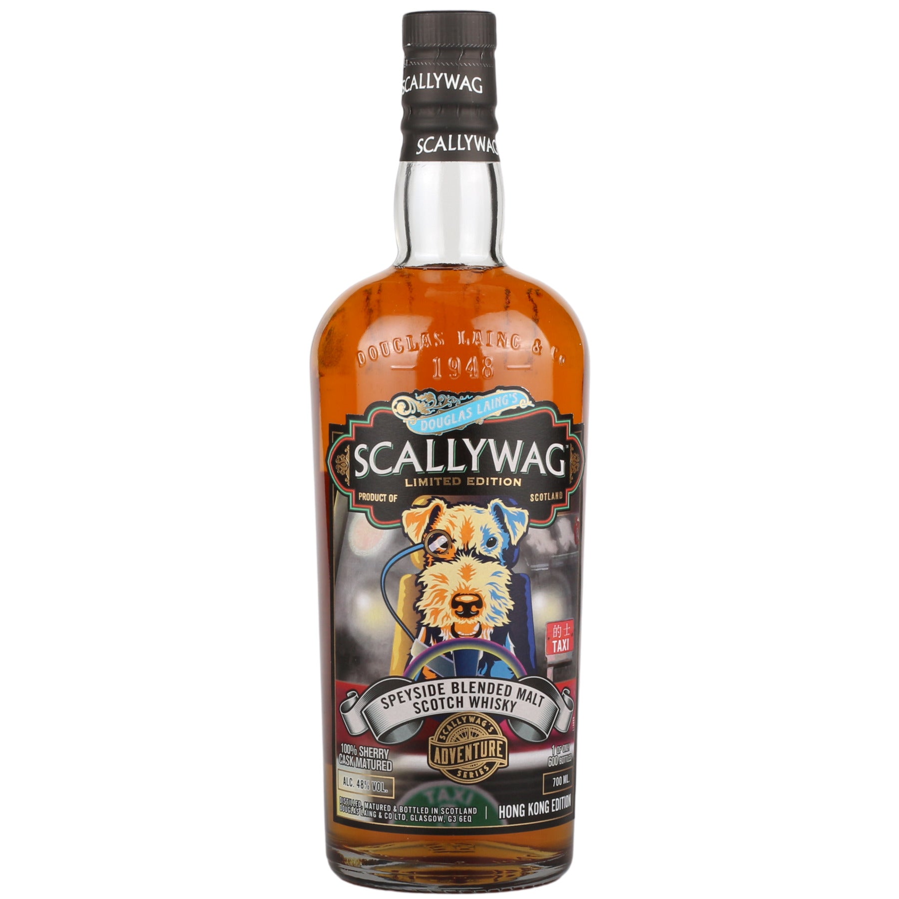 2020 Scallywag Sherry Cask Pure Malt TAXI HK Edition 2020 48 King's