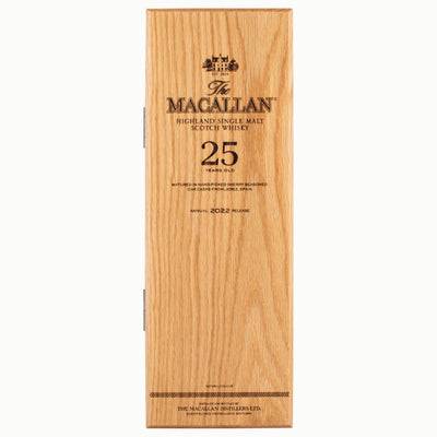 2022 Macallan 25 Years Single Malt Sherry Oak