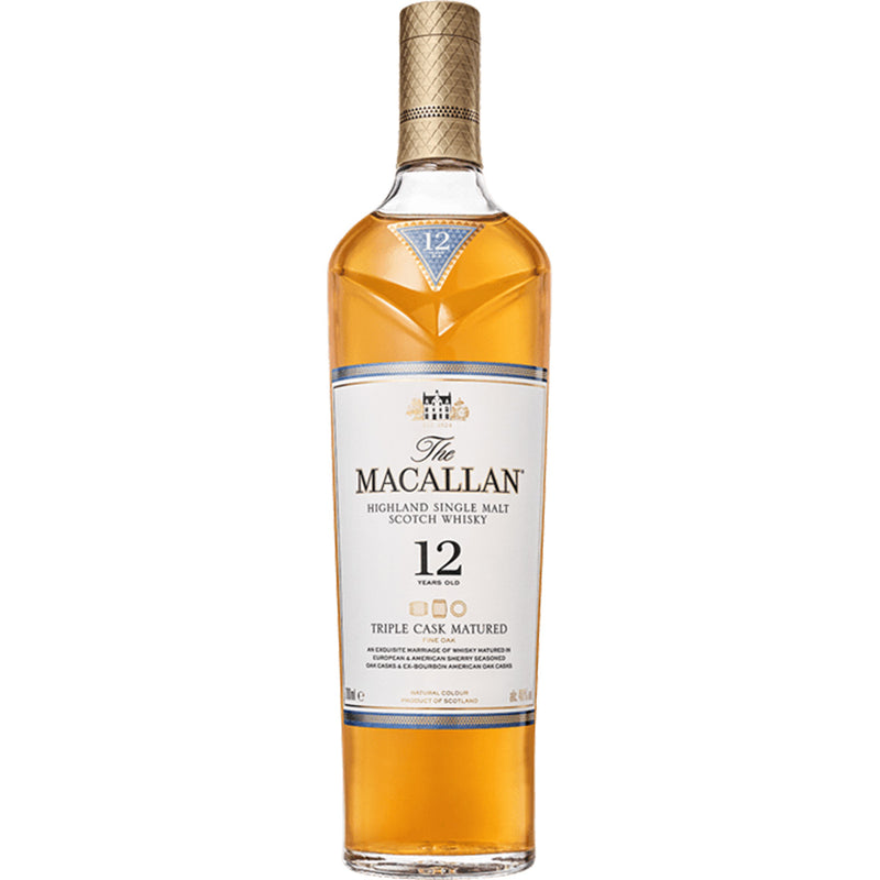Macallan 12 Years Triple Cask Matured Single Malt Scotch Whisky
