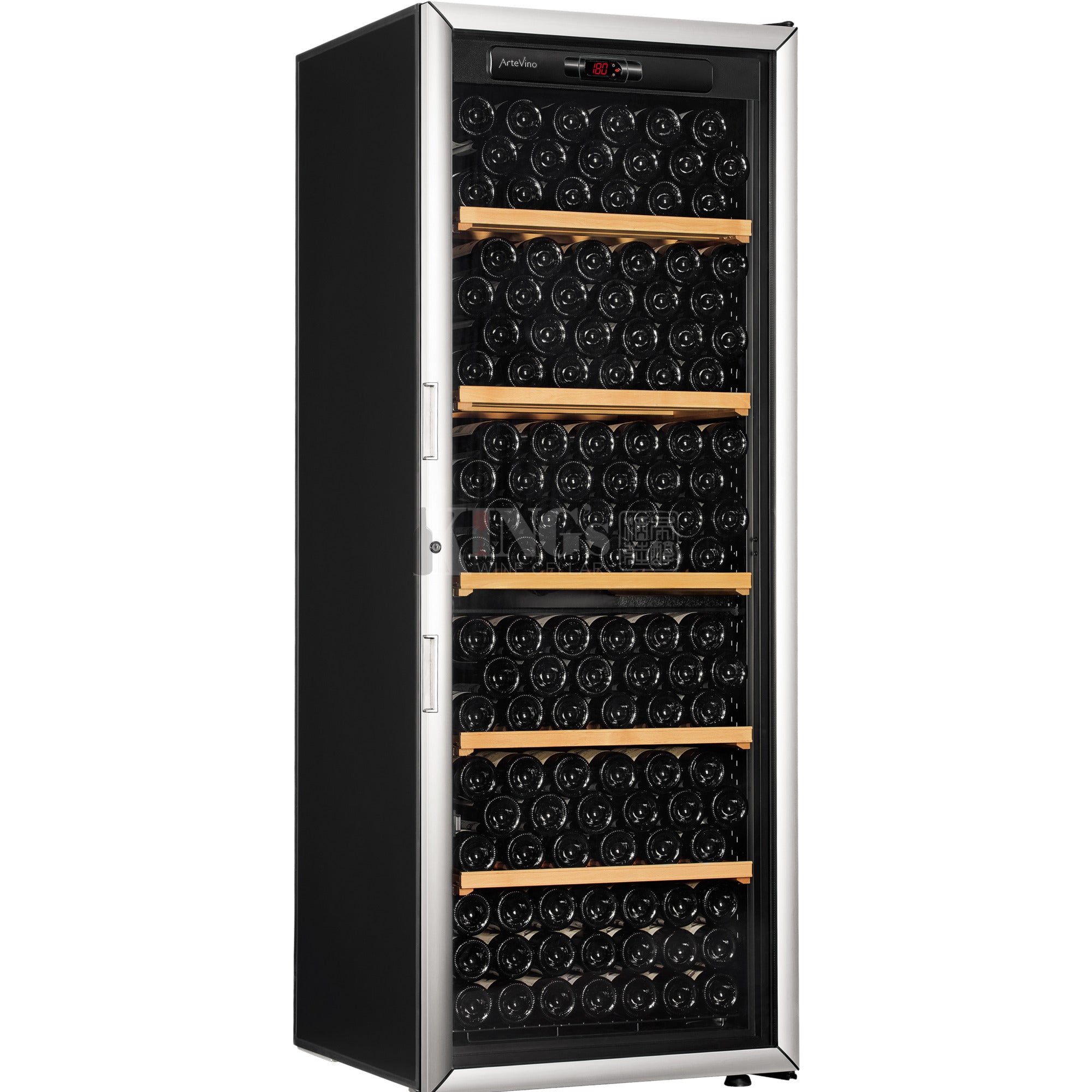 Artevino 225 Bottles Multitemperature Wine Cellar King's Wine Cellar