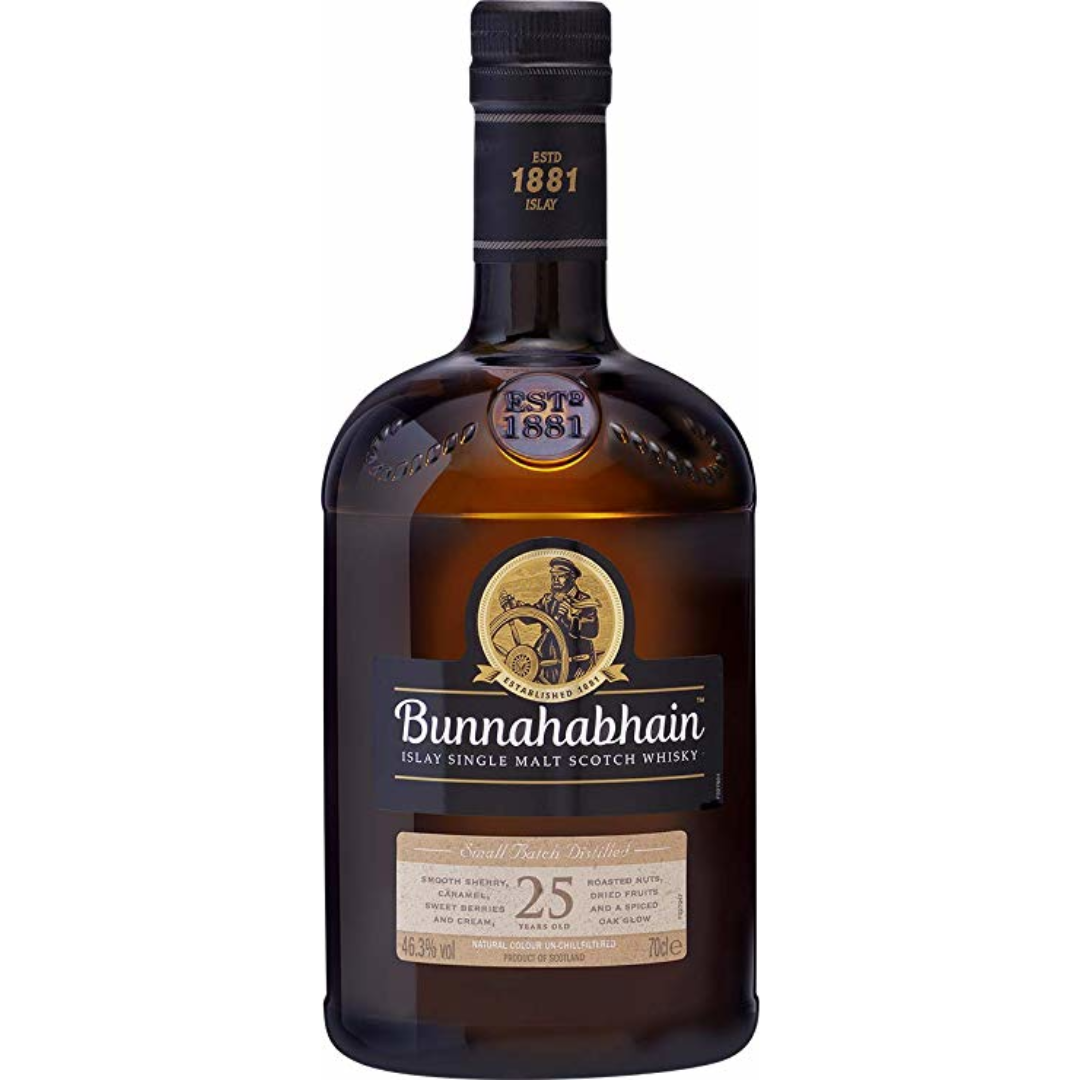 Bunnahabhain 25 Years Single Malt Whisky – King's Wine Cellar