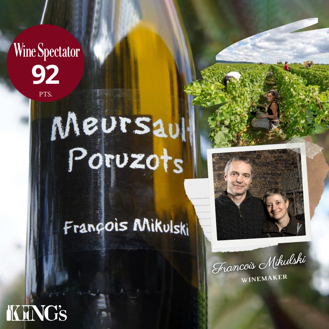 【🧐可能是世界上最好的白酒？粉筆酒莊 Domaine Mikulski 🍷】 King's Wine Cellar