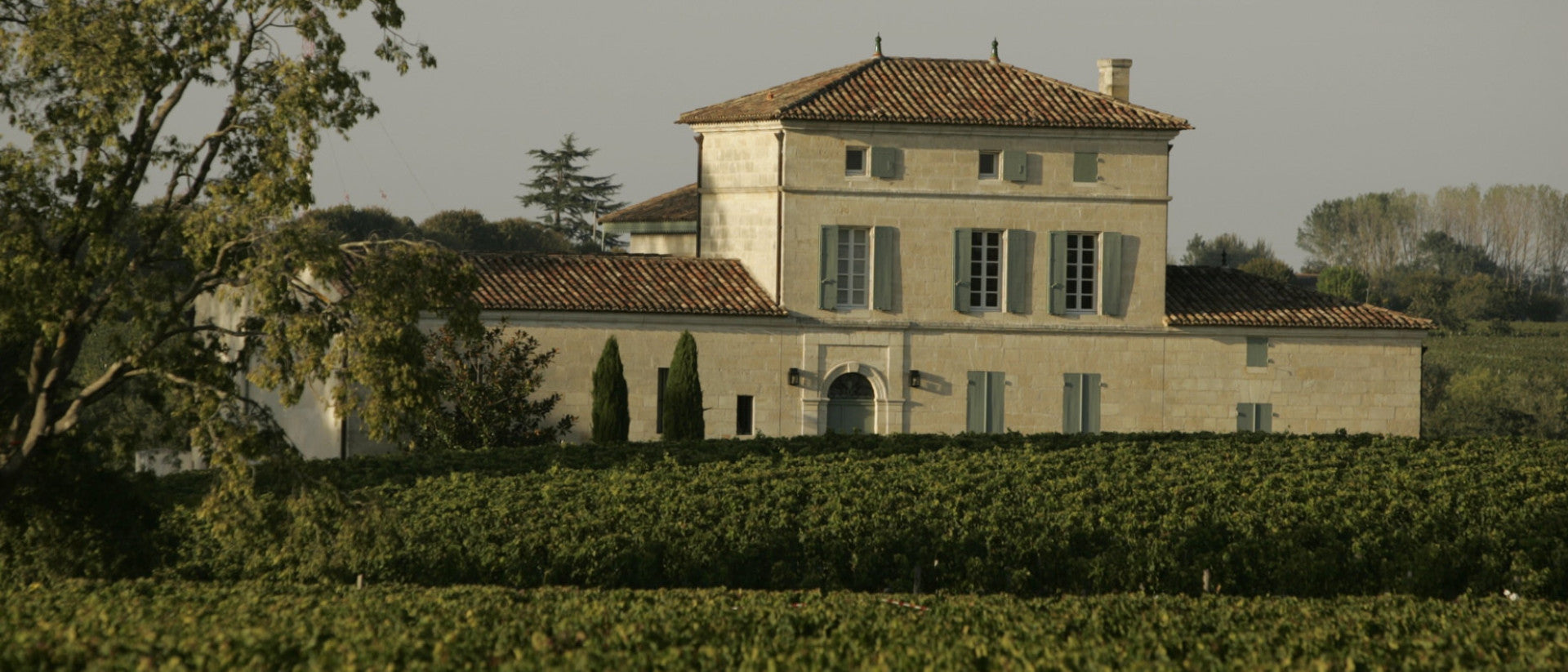 Chateau La Fleur-Petrus estate and Pomerol vineyards