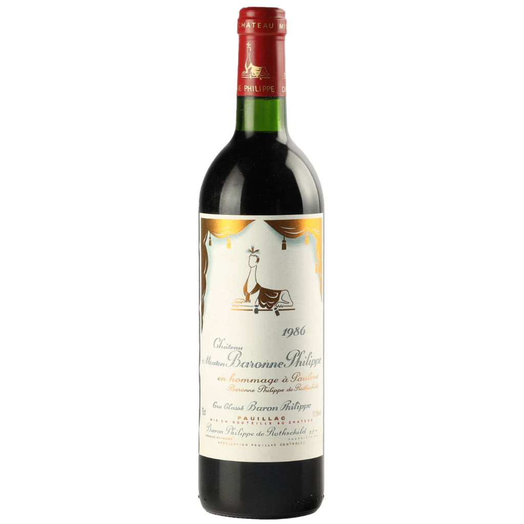1986年Château Baronne Philippe 1986 Chateau Mouton Baronne Philippe – King's Wine Cellar