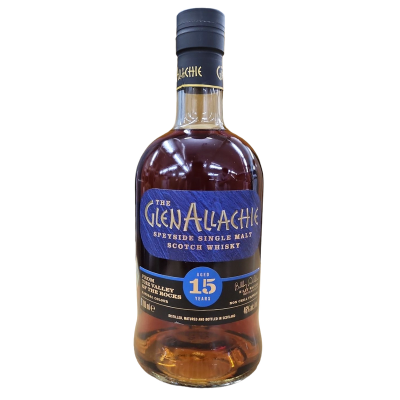 The Glenallachie 15 Years Old Speyside Single Malt Whisky 46%