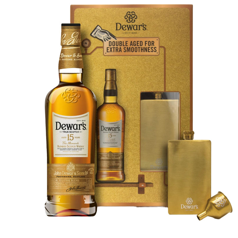 Dewar’s 15yo Blended Scotch Whisky(Giftset w/Flask