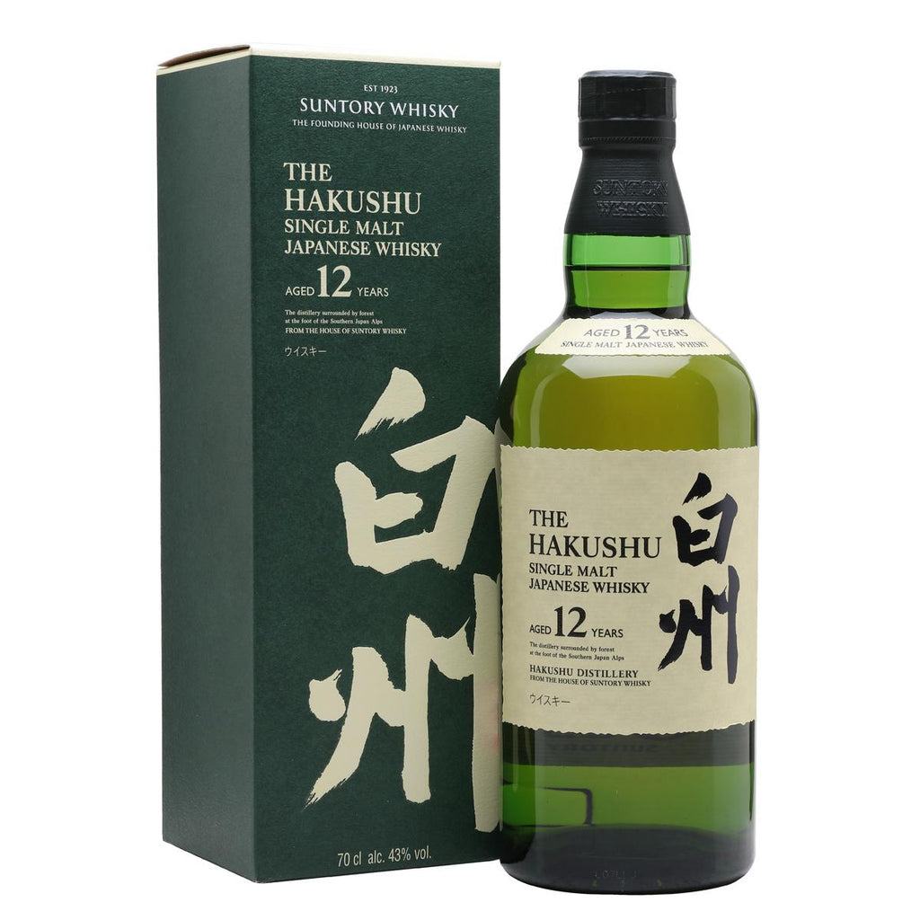 Hakushu 12 Years Single Malt Whisky – King's Wine Cellar