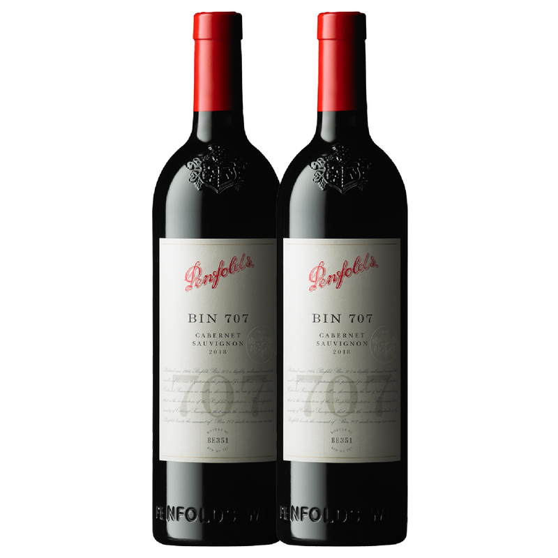 Penfolds Bin 707 2018 - Pack of 2