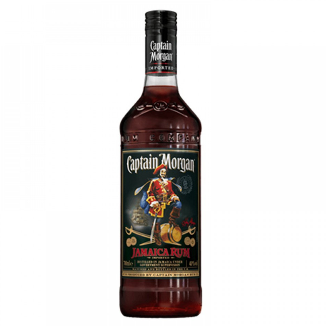 Captain Morgan Black Label Rum (1000 ml) – King's Wine Cellar