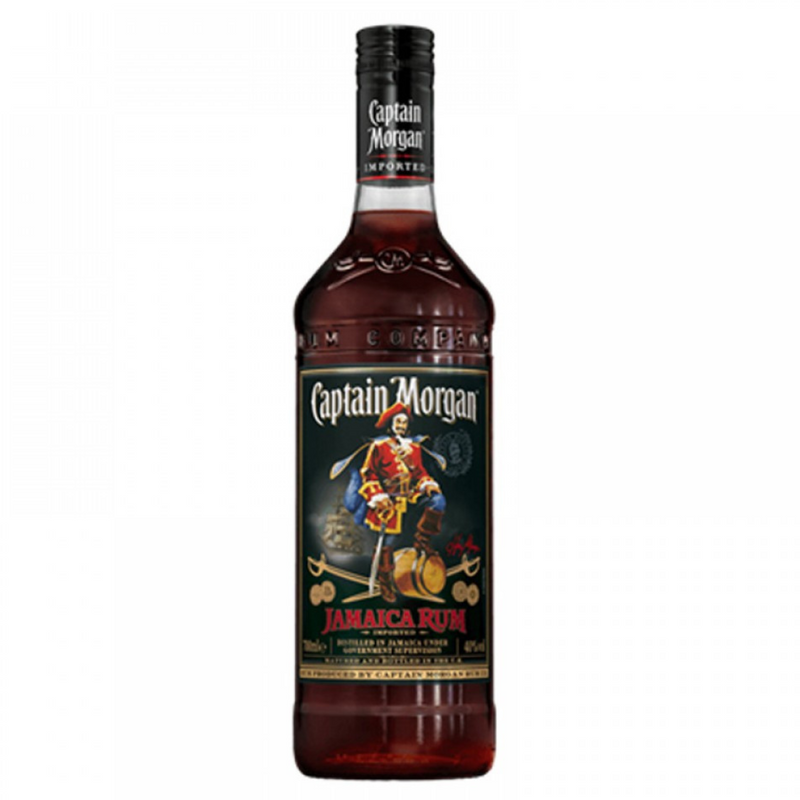 Captain Morgan Black Label Rum (1000 ml)