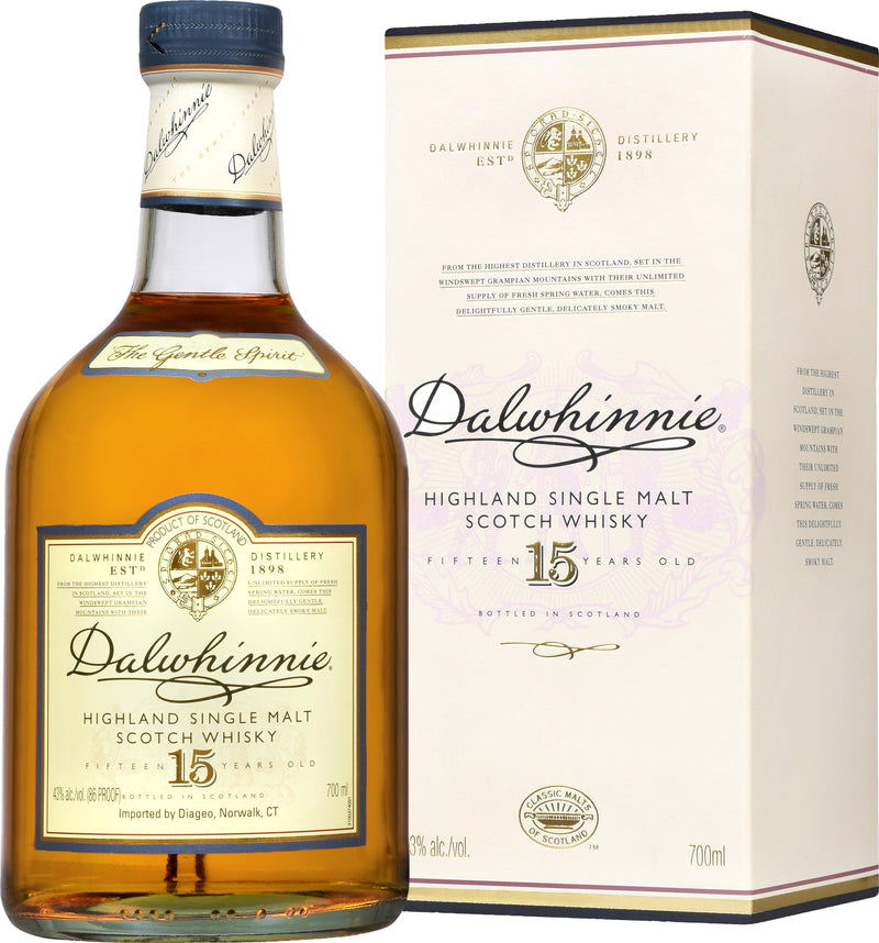 Dalwhinnie 15 Year Old Single Malt Whisky