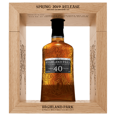 2019 Highland Park 40yo Single Malt Whisky