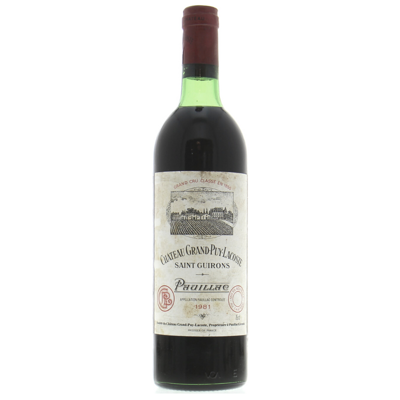 1981 Chateau Grand Puy Lacoste