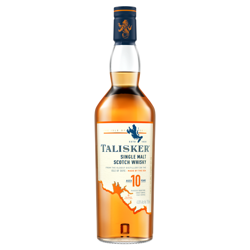 Talisker 10 Year Old Single Malt Whisky