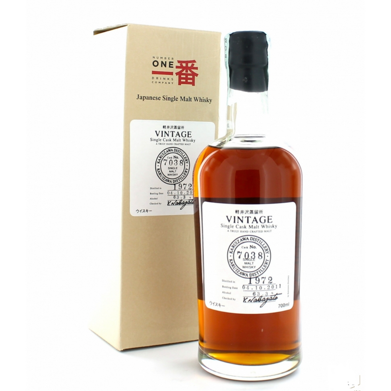 1972 Karuizawa Whisky No. One Sigle Cask 39yo 
 Cask