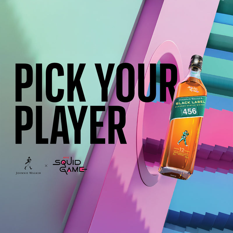 Johnnie Walker Black Label 12 Years x Squid Game Limited Edition