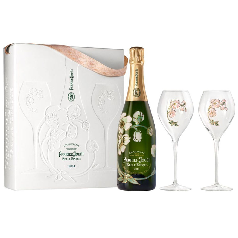 2014 Perrier Jouet Belle Epoque Gift Box with 2 Glasses