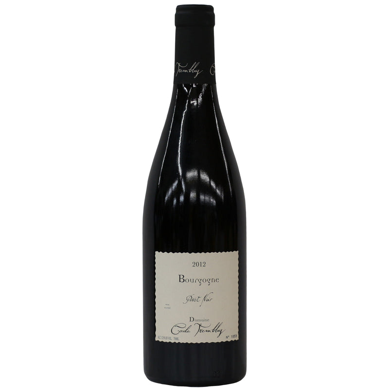 2012 Domaine Cecile Tremblay Bourgogne Pinot Noir