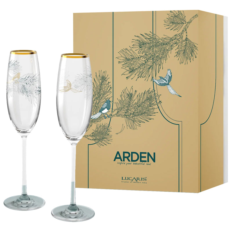 Arden Champagne Glass Gift Set of 2