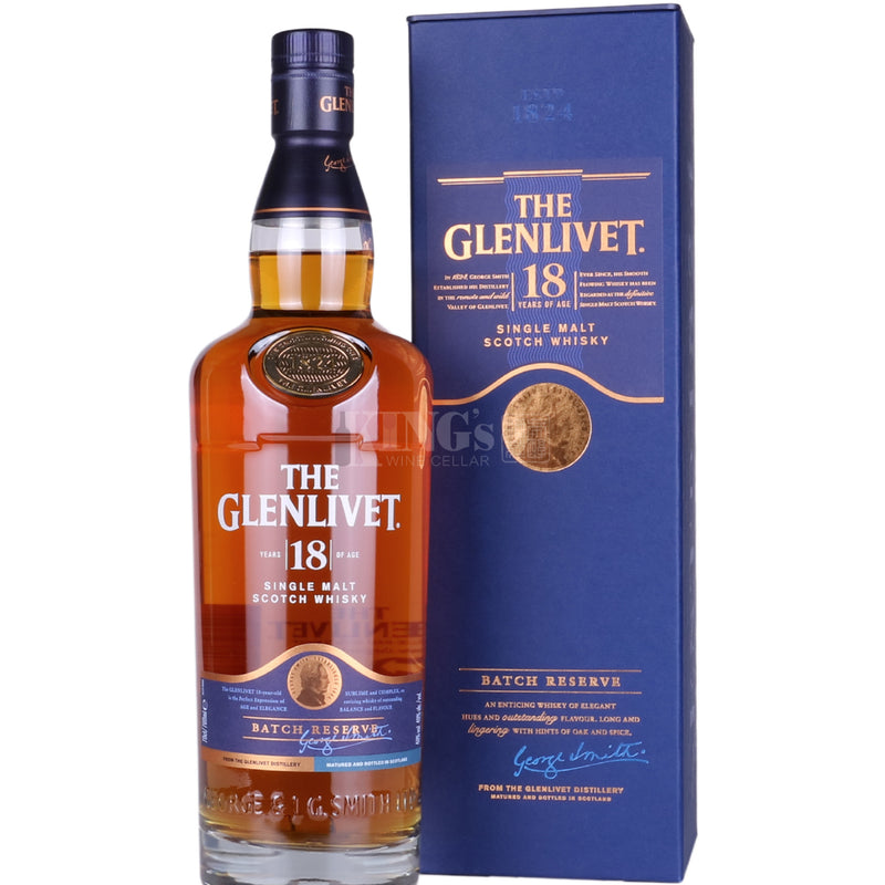 Glenlivet 18 Years Single Malt Whisky