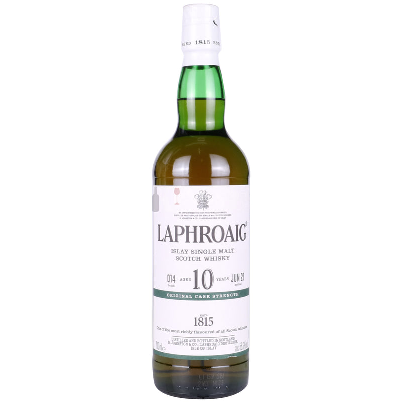 Laphroaig 10 Years Cask Strength Whisky Batch 14