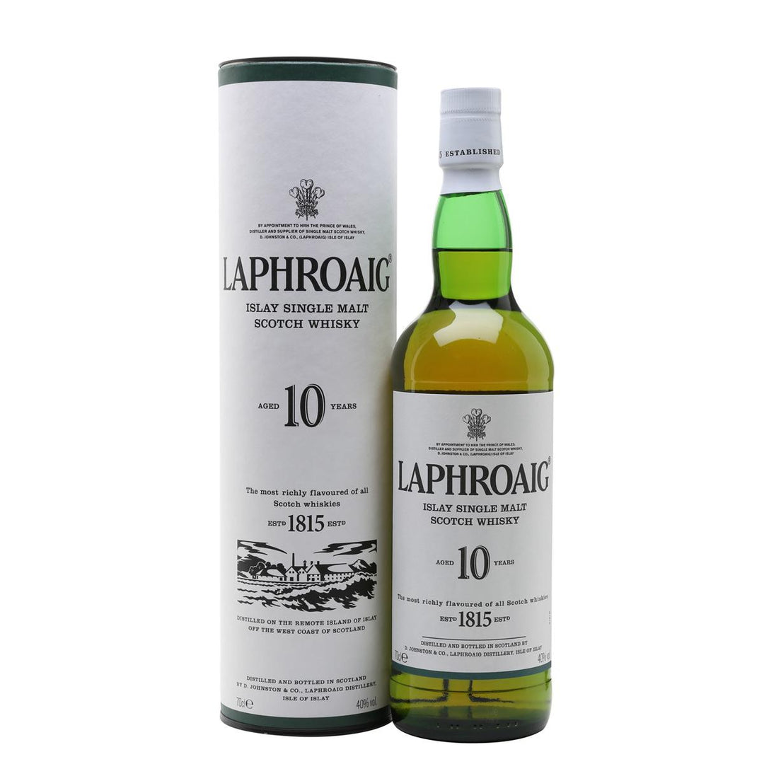 LAPHROAIG10years 700ml、40℃、12本セット♡ Laphroaig 10 Years Single Malt Whisky – King's Wine Cellar