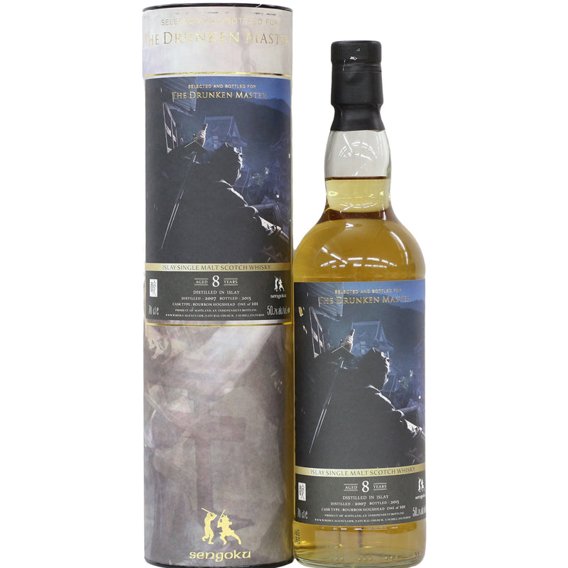 2007 The Drunken Master Midnight NinJas Islay 8 Years Single Malt Whisky Cask Strength
