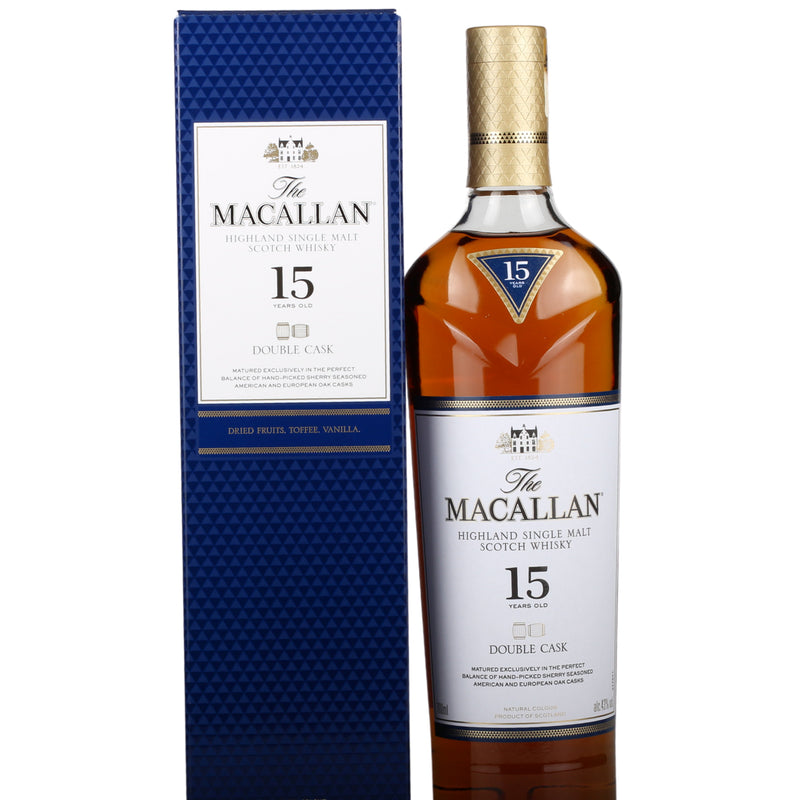 2019 Macallan Double Cask 15 Years Single Malt Whisky