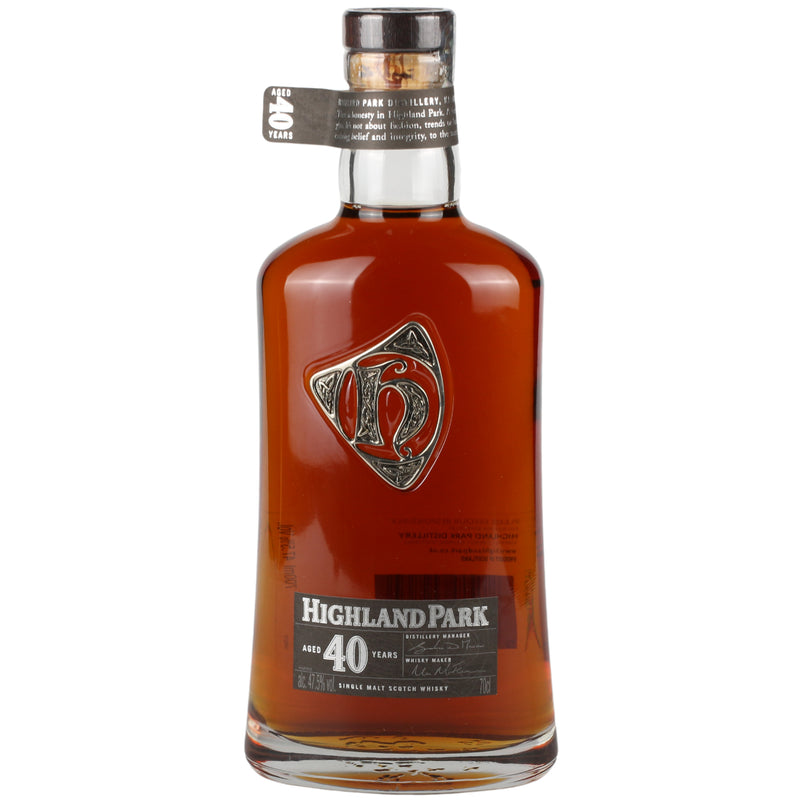 Highland Park 40 Years Single Malt Whisky