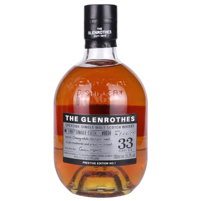 1987 The Glenrothes 33 Years Single Malt Whisky 1987 #9034 55.2%