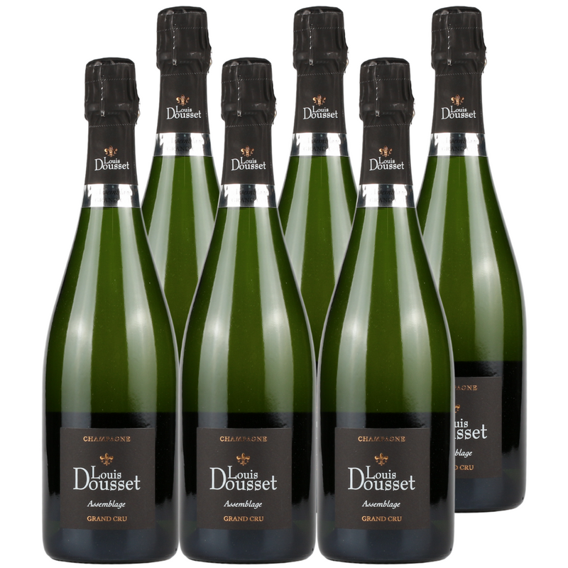 Champagne Louis Dousset Brut Assemblage Grand Cru - pack of 6
