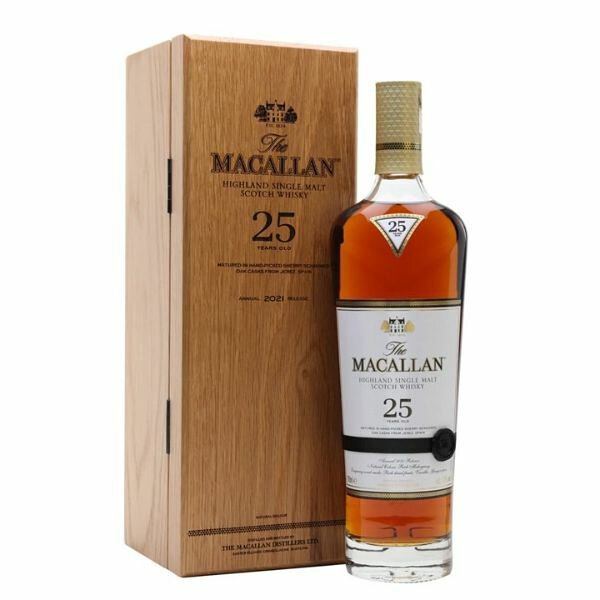 2021 Macallan 25 Years Single Malt Sherry Oak