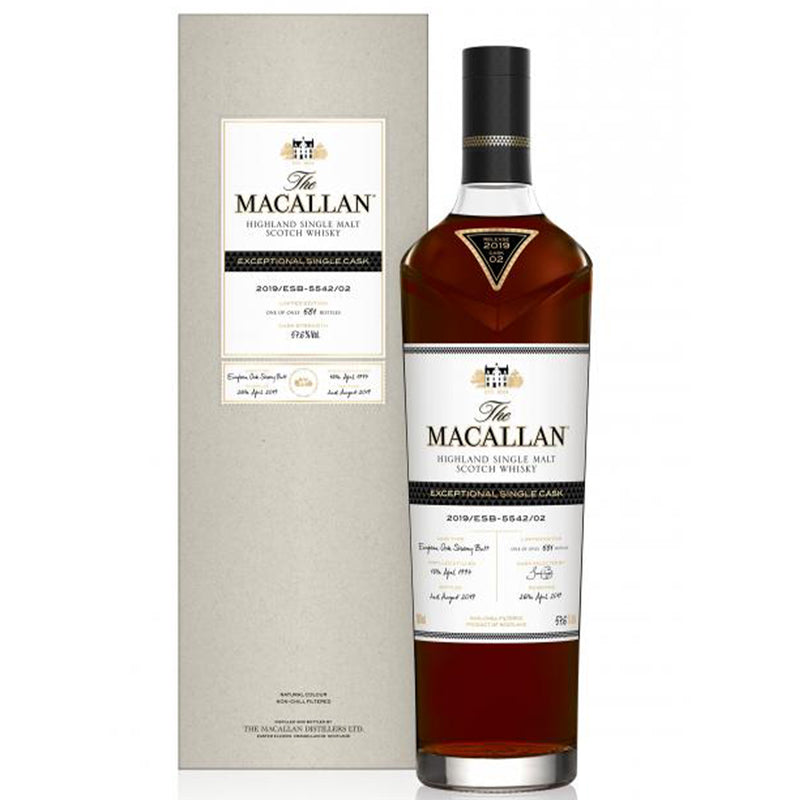 1997 Macallan Exceptional Single Cask 2019/ESB-5542/02 Single Malt Scotch Whisky