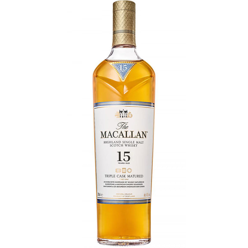 Macallan Triple Cask Matured 15 Years Single Malt Scotch Whisky