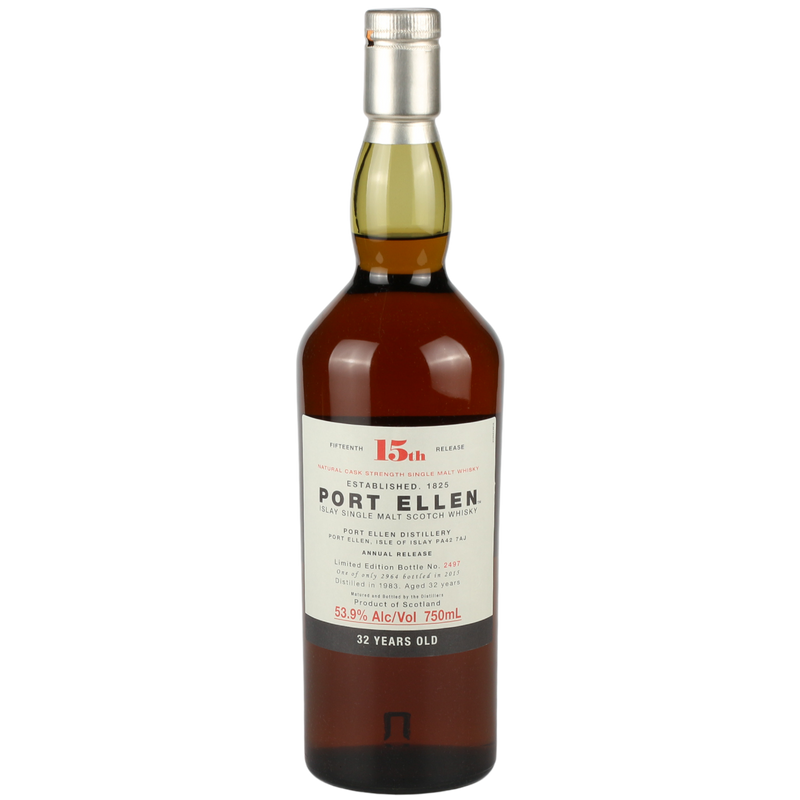 1983 Port Ellen "15th Release - 32 Years Old" Islay Single Malt Scotch Whisky