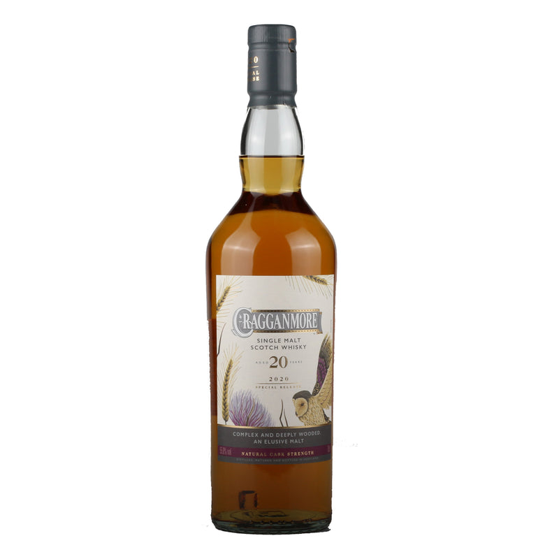 2020 Cragganmore 20 Years Old Speyside Sigle Malt Scotch Whisky Special Release